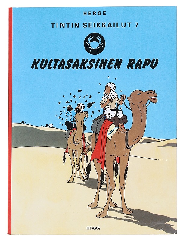 Kultasaksinen rapu - Hergé - Sarjakuvat - 10105611204 - 0