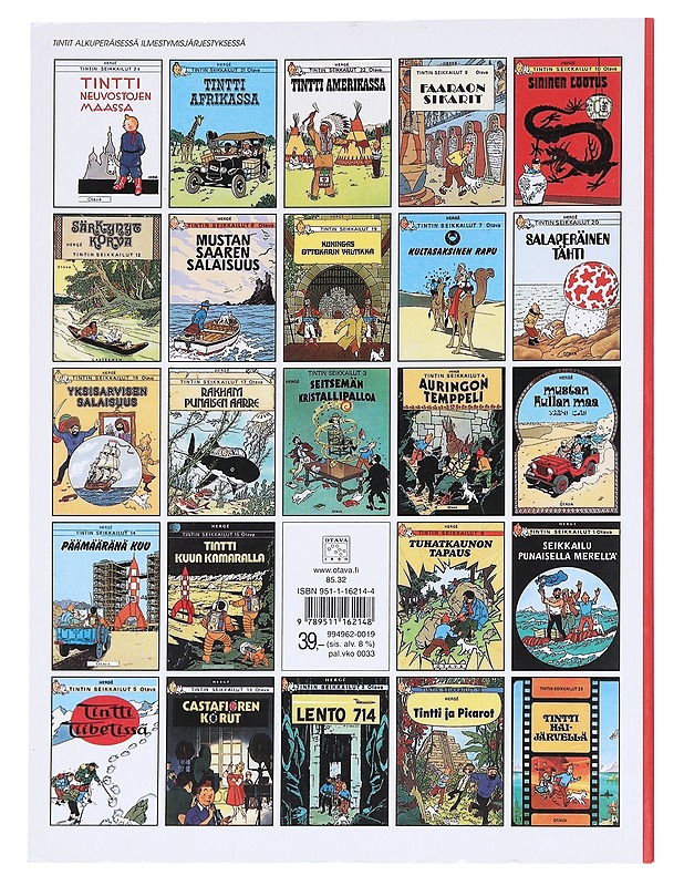 Kuningas Ottokarin valtikka - Hergé - Sarjakuvat - 10105611212 - 1