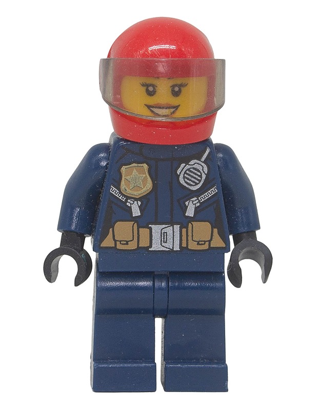 LEGO City poliisilentäjätar minifiguuri  - Lasten figuurit - 10105611230 - 0