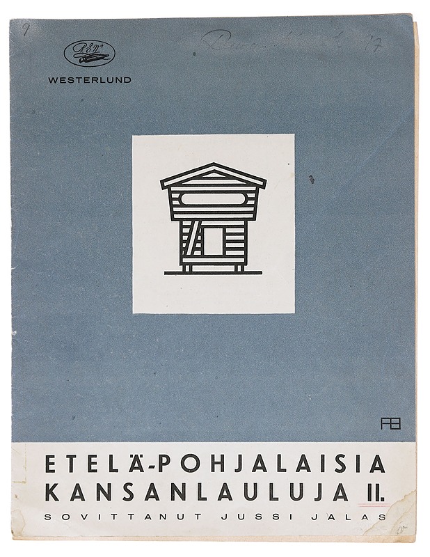 Etelä-Pohjalalaisia kansanlauluja II - Jussi Jalas (sovittaja)  - Musiikki- ja elokuvakirjat - 10105611248 - 0