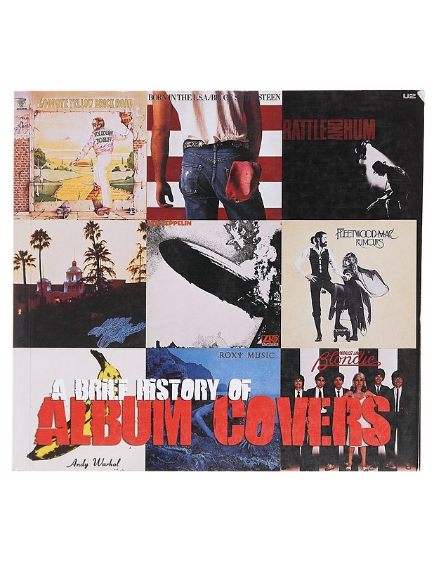 A brief history of album covers - Draper, Jason - Romaanit ja novellit - 10105611255 - 0