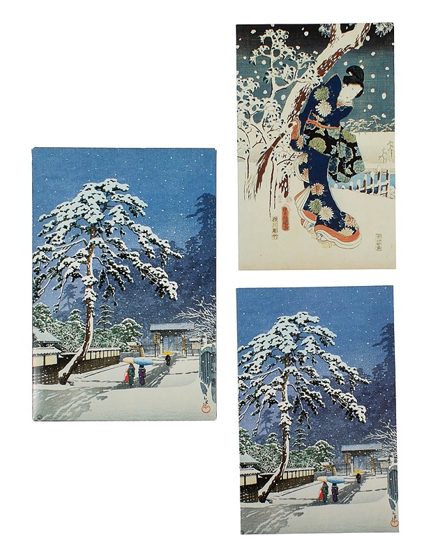 BEKKING & BLITZ Japanese Winter -korttipaketti, 10 kpl/pkt - Askartelu - 10105611276 - 0