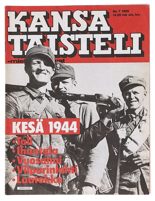 Kansa taisteli - miehet kertovat no 7/1986  - Lehdet - 10105611280 - 0