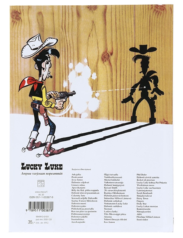 Calamity Jane - Morris, 1923-2001 - Sarjakuvat - 10105611285 - 1