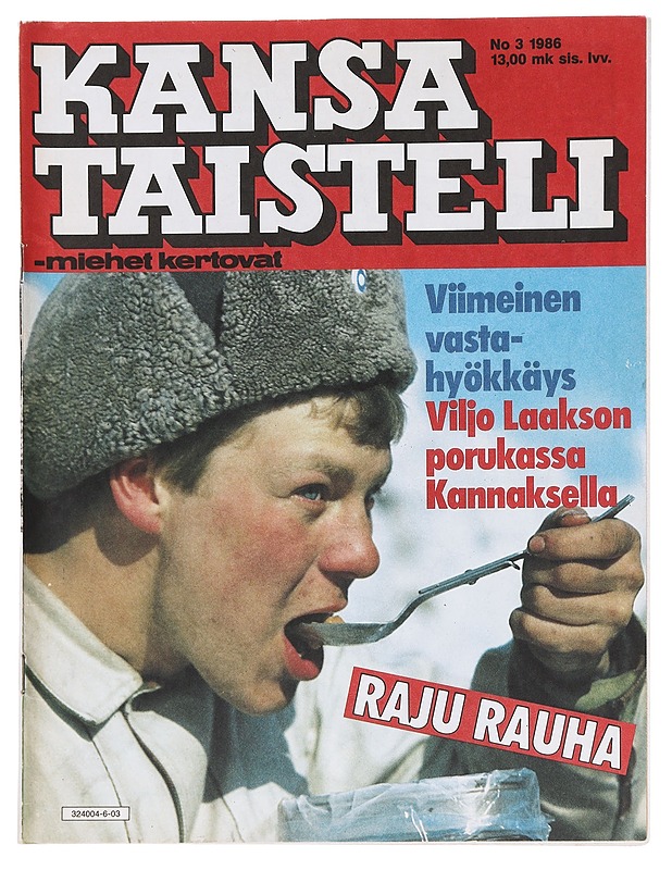 Kansa taisteli - miehet kertovat no 3/1986  - Lehdet - 10105611288 - 0