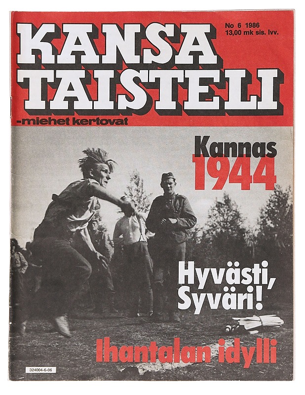 Kansa taisteli - miehet kertovat no 6/1986  - Lehdet - 10105611305 - 0