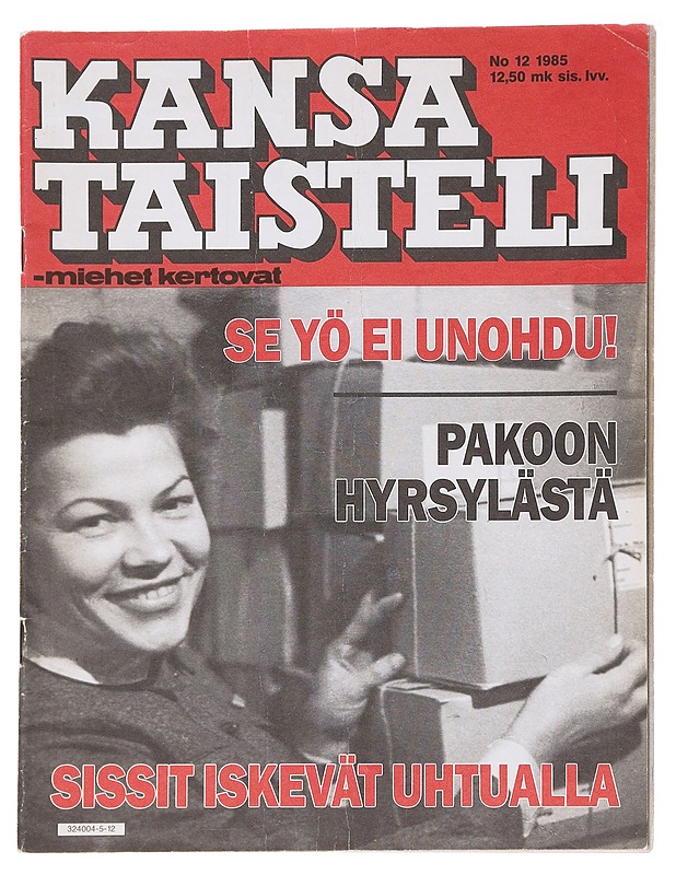 Kansa taisteli - miehet kertovat no 12/1986  - Lehdet - 10105611311 - 0
