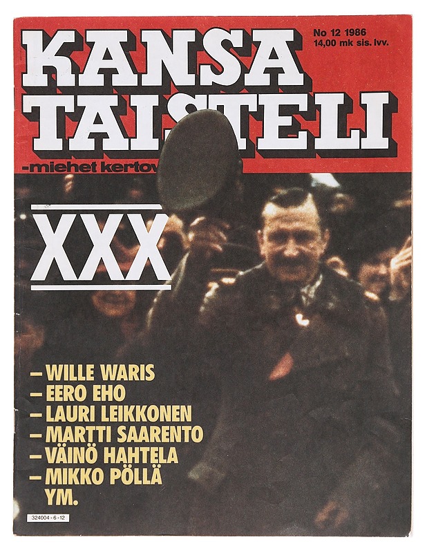Kansa taisteli - miehet kertovat no 12/1986  - Lehdet - 10105611317 - 0