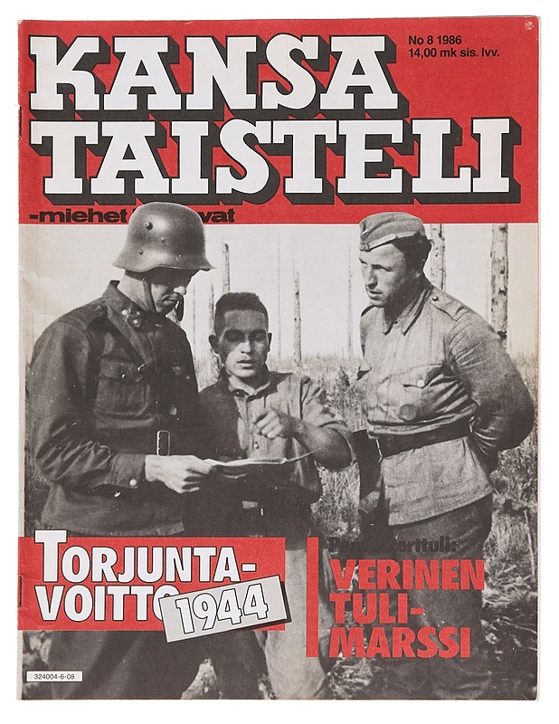 Kansa taisteli - miehet kertovat no 8/1986  - Lehdet - 10105611318 - 0
