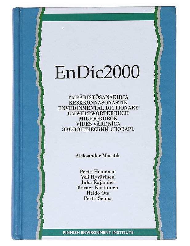 EnDic2000 : ympäristösanakirja - Maastik, Aleksander - Tietokirjat ja oppaat - 10105611329 - 0
