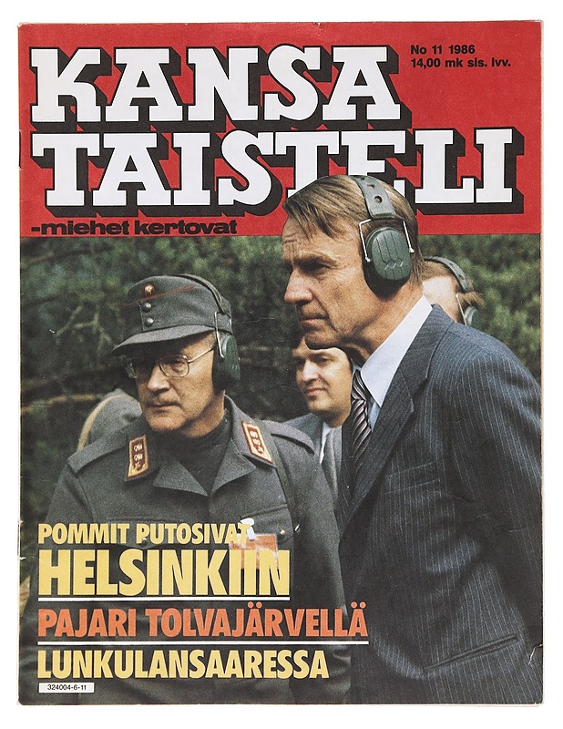 Kansa taisteli - miehet kertovat no 11/1986  - Lehdet - 10105611321 - 0