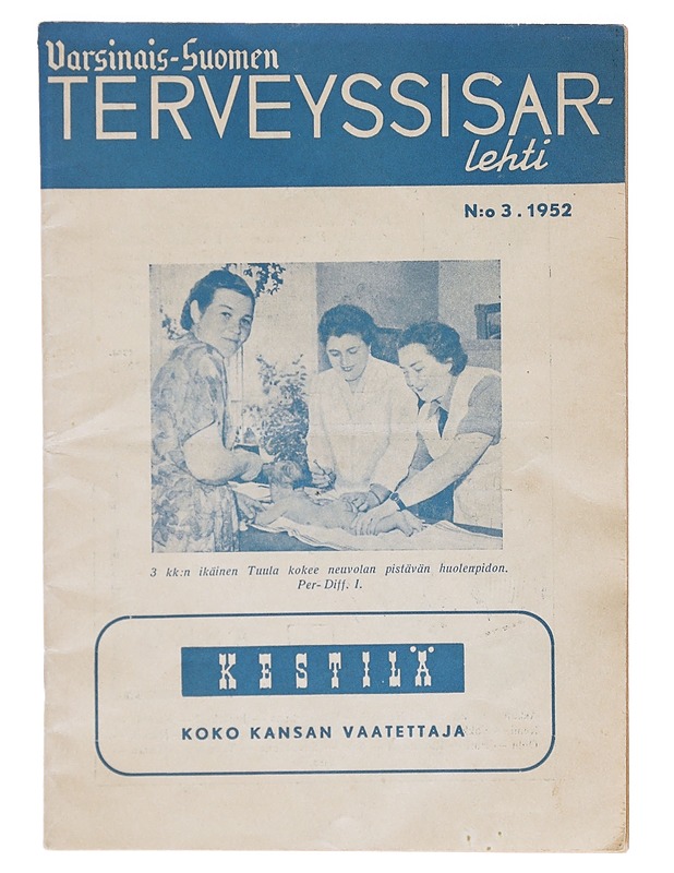 Varsinais-Suomen terveyssisar-lehti no 3/1952  - Lehdet - 10105611348 - 0