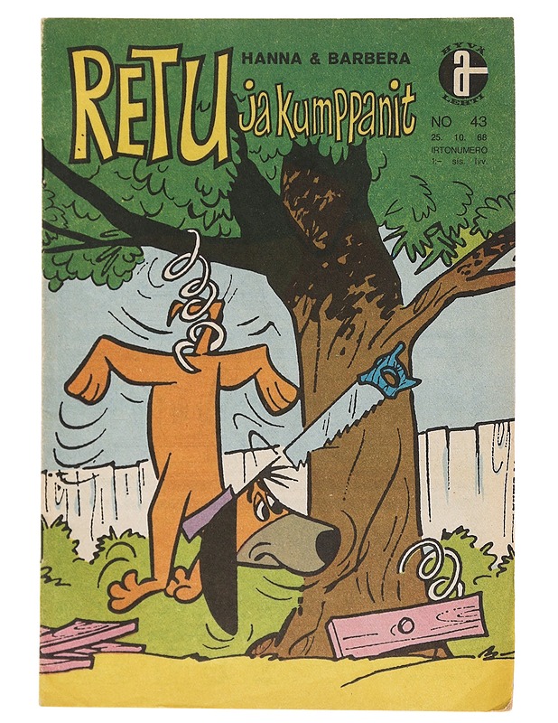 Retu ja kumppanit -lehti no 43/1968  - Lehdet - 10105611361 - 0