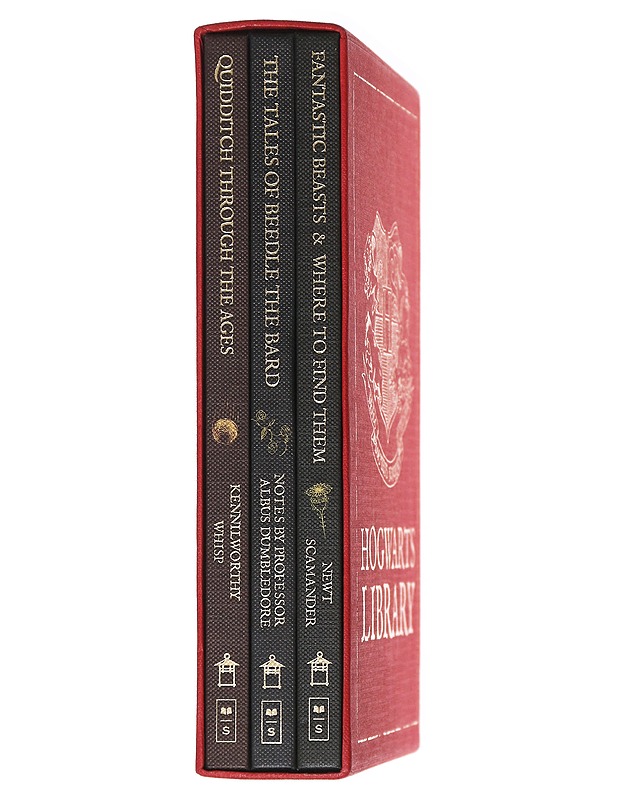 The Hogwarts Library -kirjaboxi - J.K. Rowling - Kirja lahjaksi - 10105611379 - 0