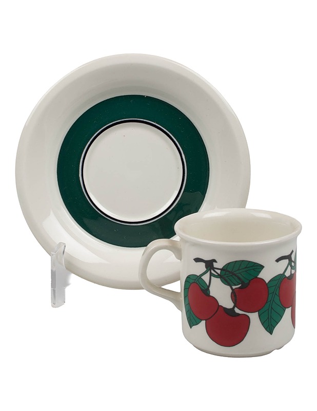 ARABIA Kirsikka mokkakuppi ja tassi - Designsuosikit - 10105611409 - 0