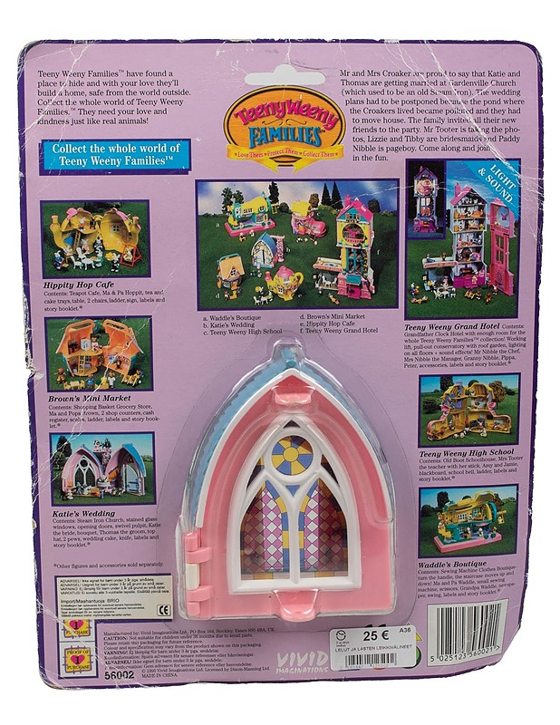 VIVID IMAGINATIONS Teeny Weeny Families - Katie's Wedding - Lasten lelut - 10105611415 - 1
