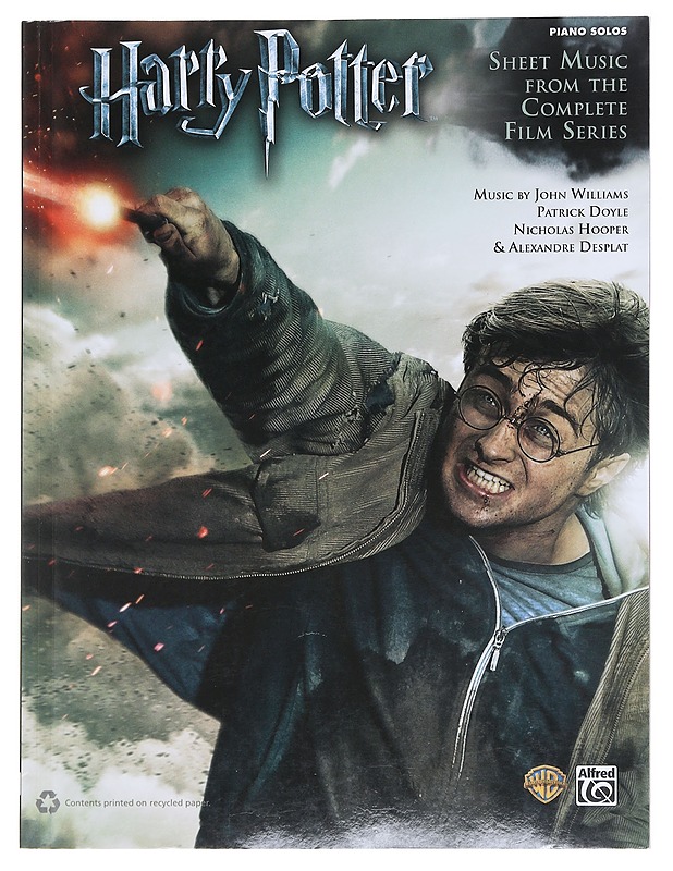 Harry Potter : piano solos - Williams, John - Musiikki- ja elokuvakirjat - 10105611419 - 0