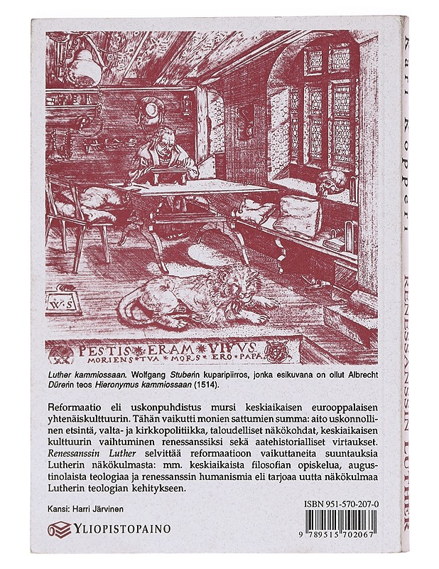 Renessanssin Luther  - Kopperi, Kari  - Tietokirjat ja oppaat - 10105611446 - 1