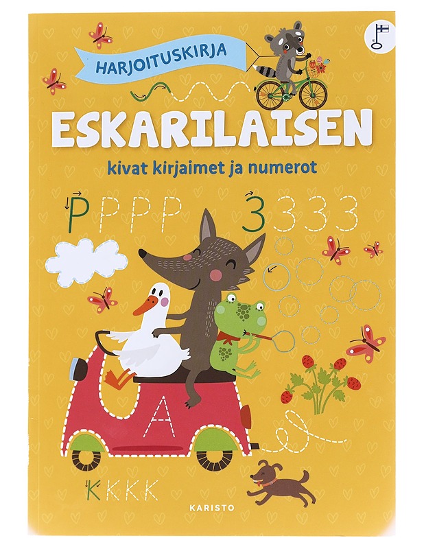 Eskarilaisen kivat kirjaimet ja numerot : harjoituskirja - Virtanen, Heli Anneli - Tietokirjat ja oppaat - 10105611457 - 0