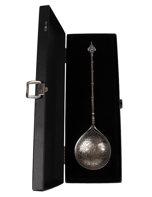 ASKVOLL BRUG A.S. Cast Pewter Cherub lusikka - Koriste-esineet - 10105611482 - 1