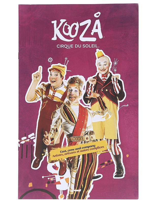 Koozå Cirque de Soleil -esite  - Lehdet - 10105611484 - 0