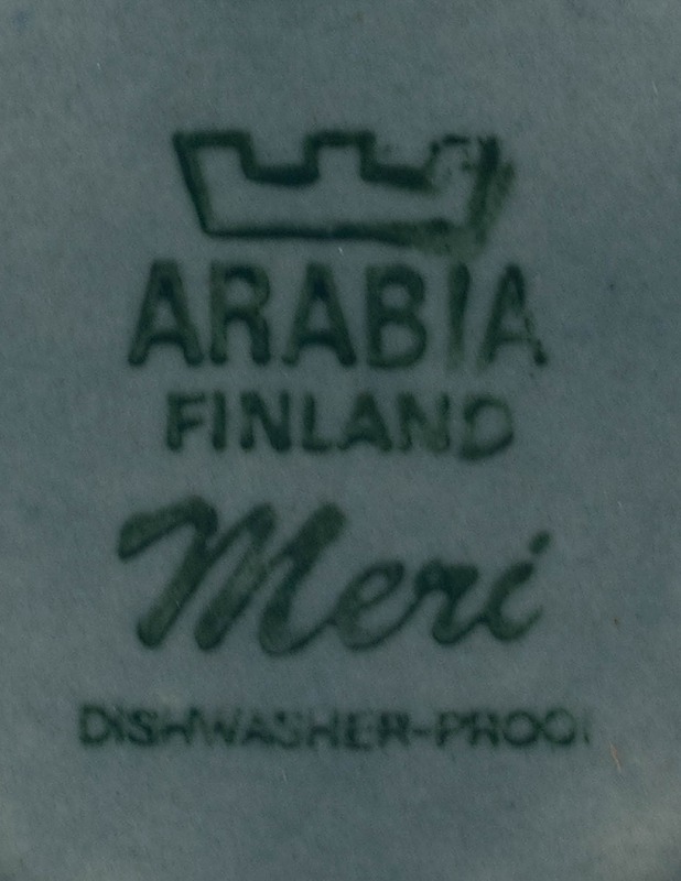 ARABIA Meri kaakaokuppi ja tassi - Designsuosikit - 10105611502 - 3
