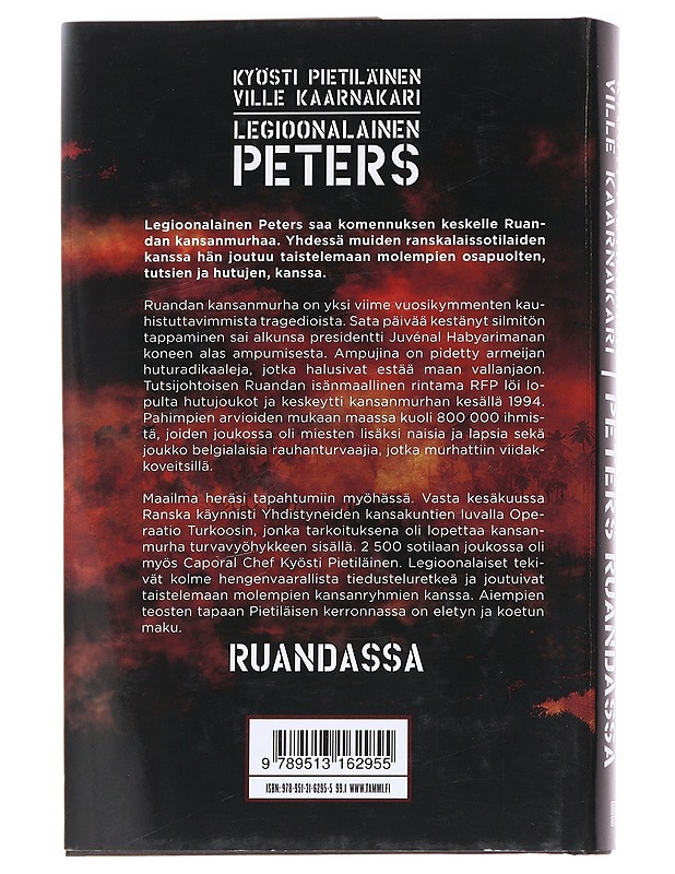 Legioonalainen Peters Ruandassa - Pietiläinen, Kyösti - Romaanit ja novellit - 10105611530 - 1