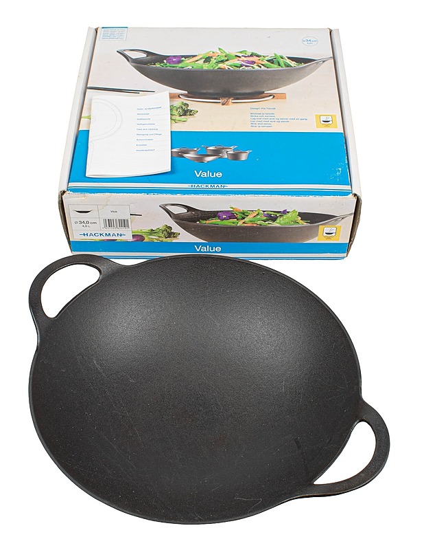 HACKMAN Value wok-pannu - Pannut ja kattilat - 10105611539 - 0