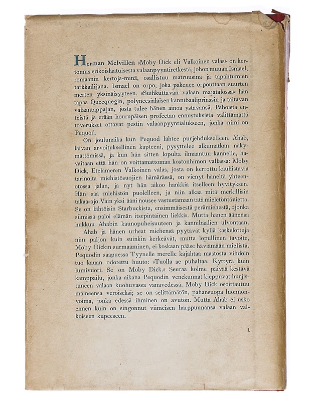 Moby Dick ja valkoinen valas - Herman Melville - Romaanit ja novellit - 10105611536 - 1