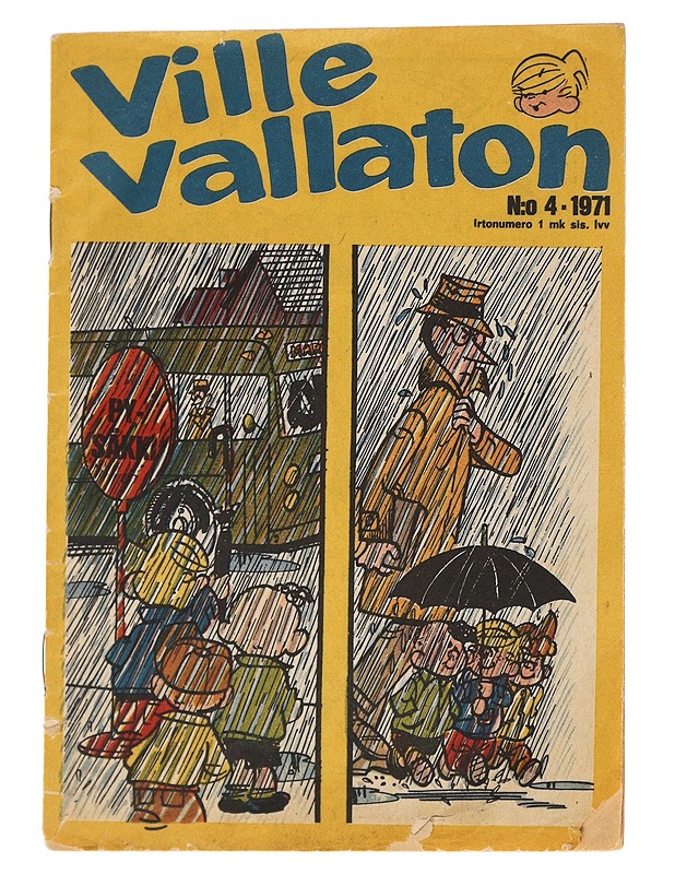 Ville Vallaton nro 4/1971  - Sarjakuvat - 10105611538 - 0