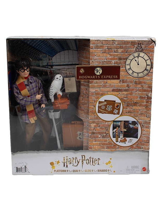 Warner Bros : Harry Potter & Laituri 9 3/4 -keräilynukkesetti - Lasten lelut - 10105611546 - 0