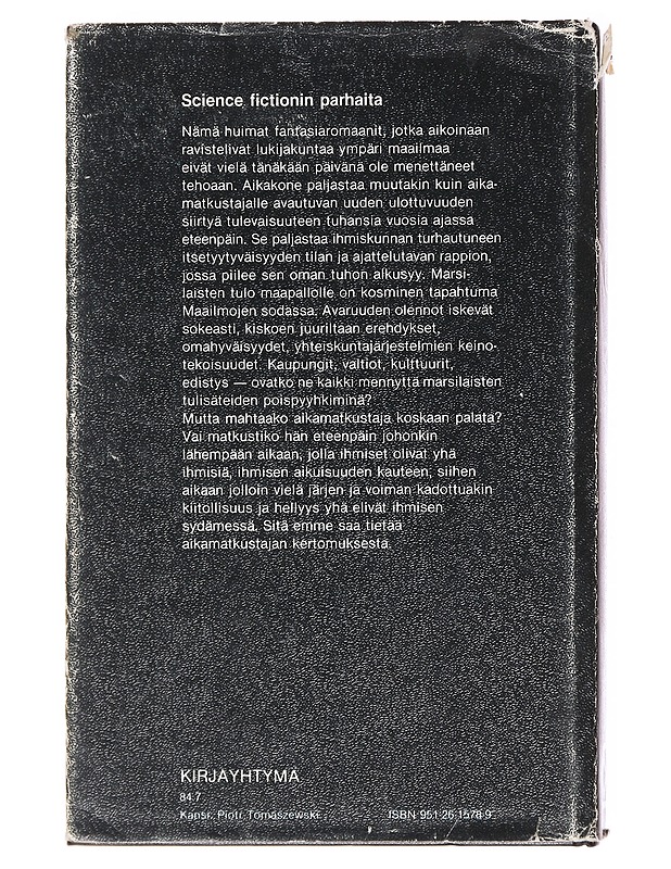 Aikakone ; Maailmojen sota - H. G. Wells - Fantasia- ja scifi - 10105611561 - 1