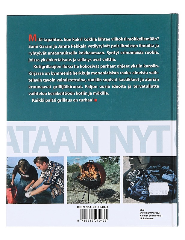 Nyt grillataan! - Garam, Sami - Ruokakirjat - 10105611566 - 1