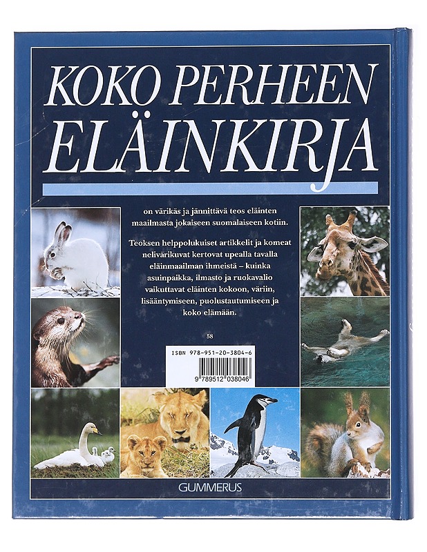 Koko perheen eläinkirja - Kerrod, Robin - Tietokirjat ja oppaat - 10105611579 - 1