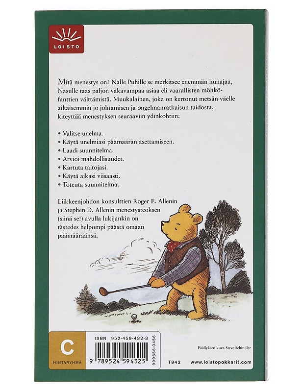 Nalle Puh ja menestyksen taito / jossa sinä, Puh ja ystävänne perehdytte kaikkein tärkeimpään aiheeseen - Allen, Roger E. - Tietokirjat ja oppaat - 10105611581 - 1