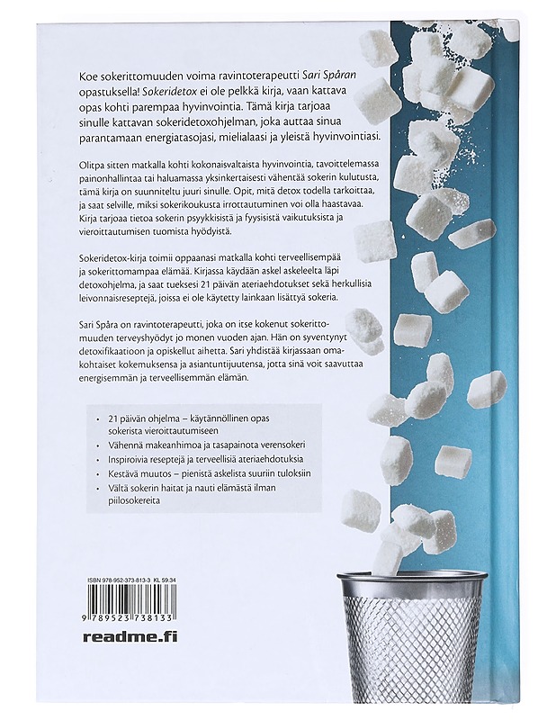 Sokeridetox - Sari Spåra - Kirja lahjaksi - 10105611593 - 1