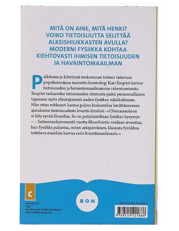 Olemisen porteilla - Kari Enqvist - Tietokirjat ja oppaat - 10105611599 - 1