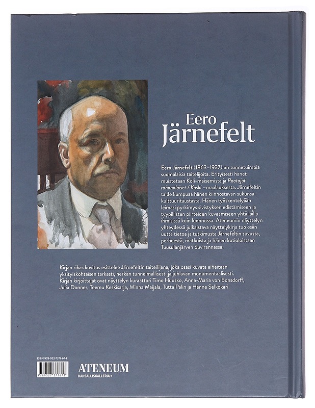 Eero Järnefelt - Järnefelt, Eero - Taide- ja kulttuurikirjat - 10105611607 - 1
