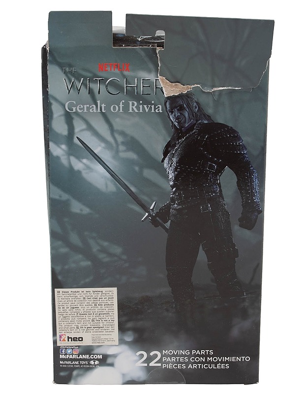 MCFARLANE TOYS The Witcher Geralt of Rivia -toimintahahmo - Muut sisustustavarat - 10105611640 - 1