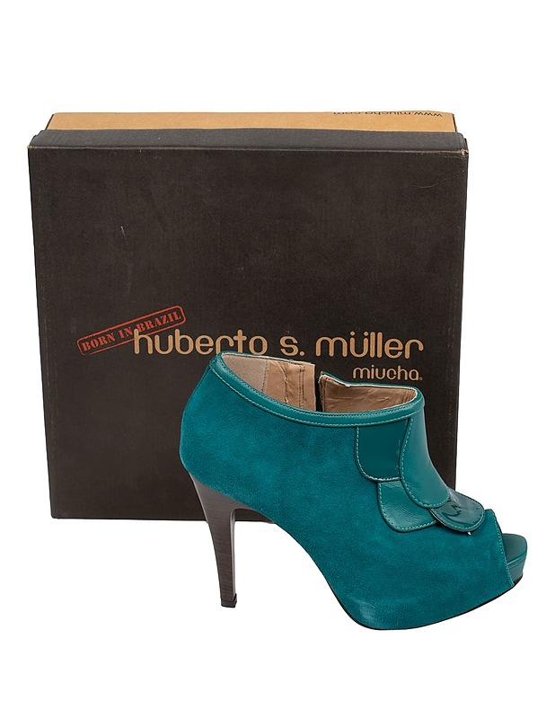 HUBERTO S. MÜLLER Janine avokärkiset nilkkurit, 40 - Korkokengät - 10105611643 - 0