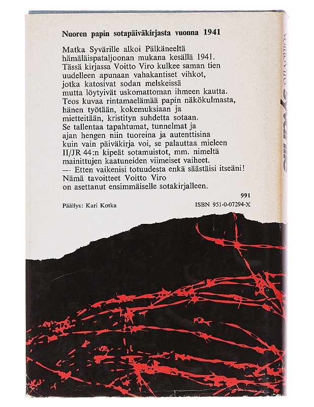 Korsupappina Syvärille - Voitto Viro - Elämäkerrat ja muistelmat - 10105611637 - 1
