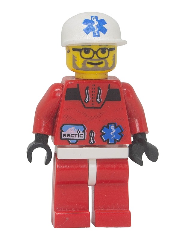 LEGO Town Arctic Red Medic minifiguuri - Lasten figuurit - 10105611660 - 0