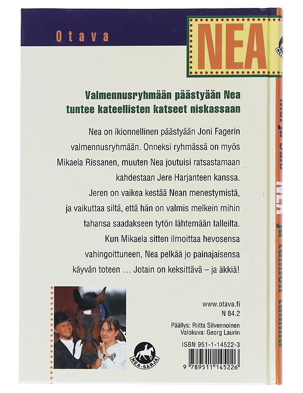 Nea ja tulinen tamma - Merja Jalo - Nuorten kirjat - 10105611681 - 1