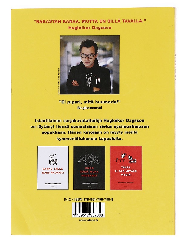 Naura, pervo, naura! - Hugleikur Dagsson - Sarjakuvat - 10105611701 - 1