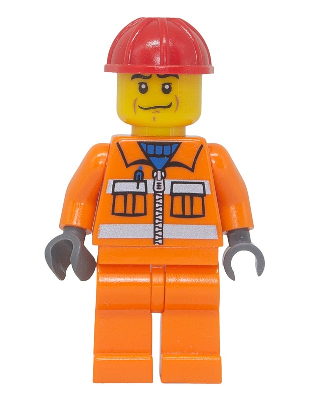 LEGO City Construction Worker minifiguuri - Lasten figuurit - 10105611716 - 0