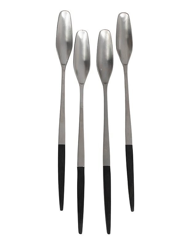 GENSE Focus De Luxe lattelusikat, 4 kpl - Aterimet - 10105611780 - 0