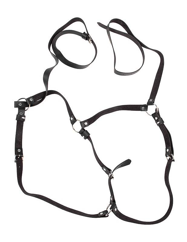 Tekonahkainen asusteharness K18 - Muut urheiluvälineet ja vapaa-aika - 10105611792 - 0