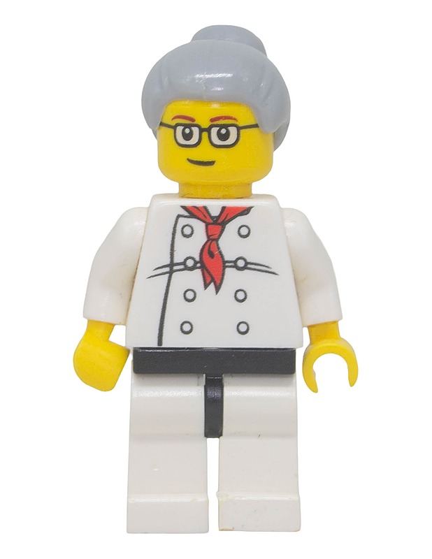 LEGO City kokki kitbash figuuri - Lasten figuurit - 10105611791 - 0