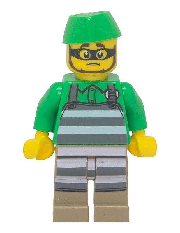 LEGO City Police Jail Prisoner Chef minifiguuri - Lasten figuurit - 10105611809 - 0