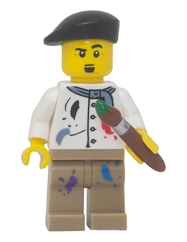 LEGO Collectible Minifigures Series 4 Artist minifiguuri - Lasten figuurit - 10105611847 - 0